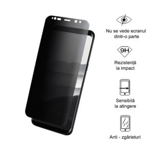 Folie Privacy Samsung Galaxy S8 de sticla 9H
