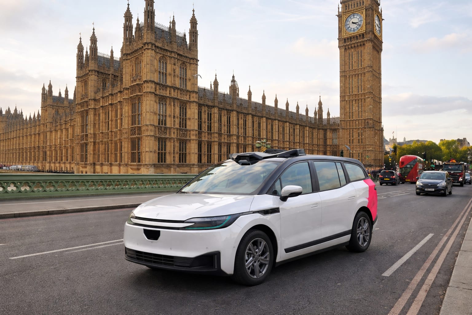 Baidu a început testarea robotaxiurilor în Londra cu un vehicul mai ieftin decât cel al concurenței