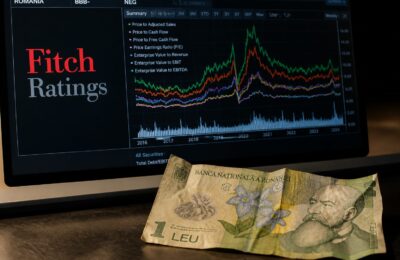 Fitch decide vineri ratingul României după o reducere a deficitului bugetar la 2% din PIB
