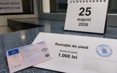Amenzile neplătite vor duce la suspendarea permisului de conducere din august 2026