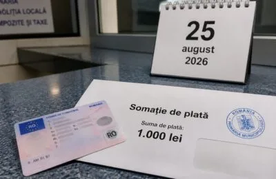 Amenzile neplătite vor duce la suspendarea permisului de conducere din august 2026