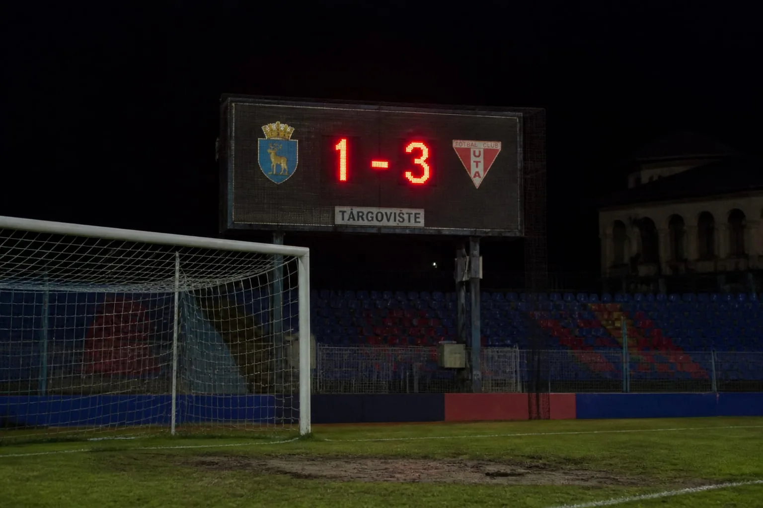 FCSB a pierdut cu 1-3 meciul cu UTA Arad și a coborât pe locul patru în Superligă