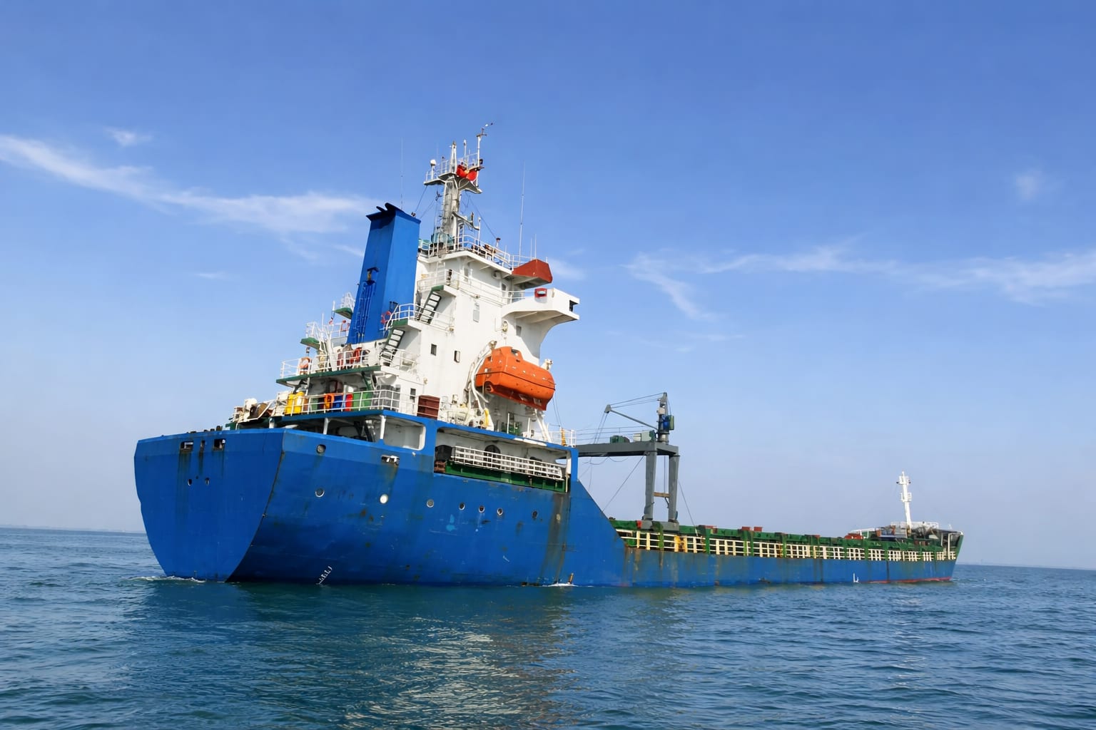 Operațiune de salvare în Marea Neagră după scufundarea unei nave cu 12 marinari la bord