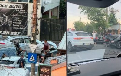 Patru persoane au fost rănite într-un accident provocat de un adolescent de 17 ani în București