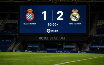Real Madrid a învins Espanyol cu 2-1 în prima partidă a sezonului, meci decis în minutul 90