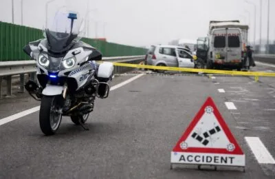 Trafic îngreunat pe Autostrada Soarelui din cauza unui accident și a unor lucrări rutiere