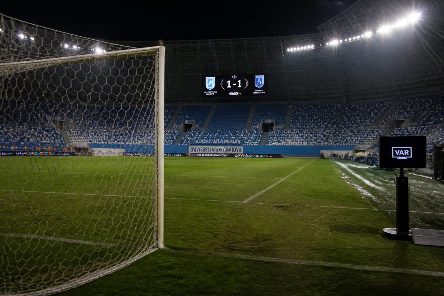 Universitatea Craiova a remizat cu Ararat-Armenia și lasă deschisă calificarea înaintea returului de la Erevan