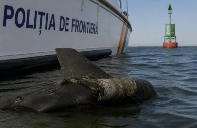 Un fragment de dronă cu încărcătură explozivă a fost neutralizat lângă Sulina
