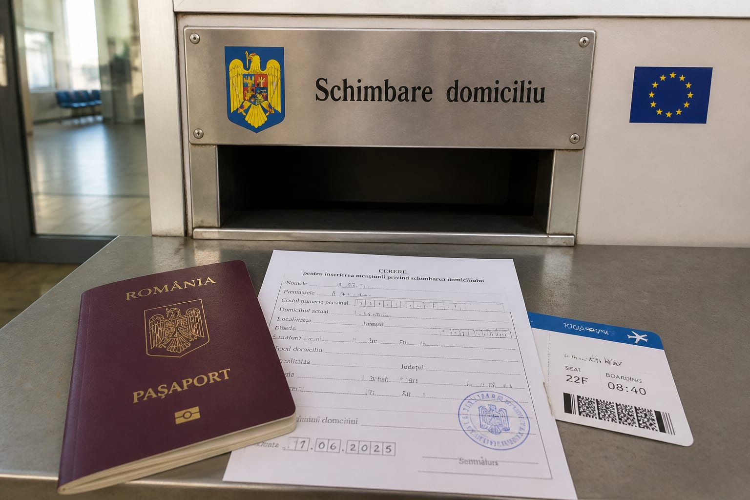 Un număr de 54966 de români și-au mutat definitiv domiciliul în străinătate în 2025