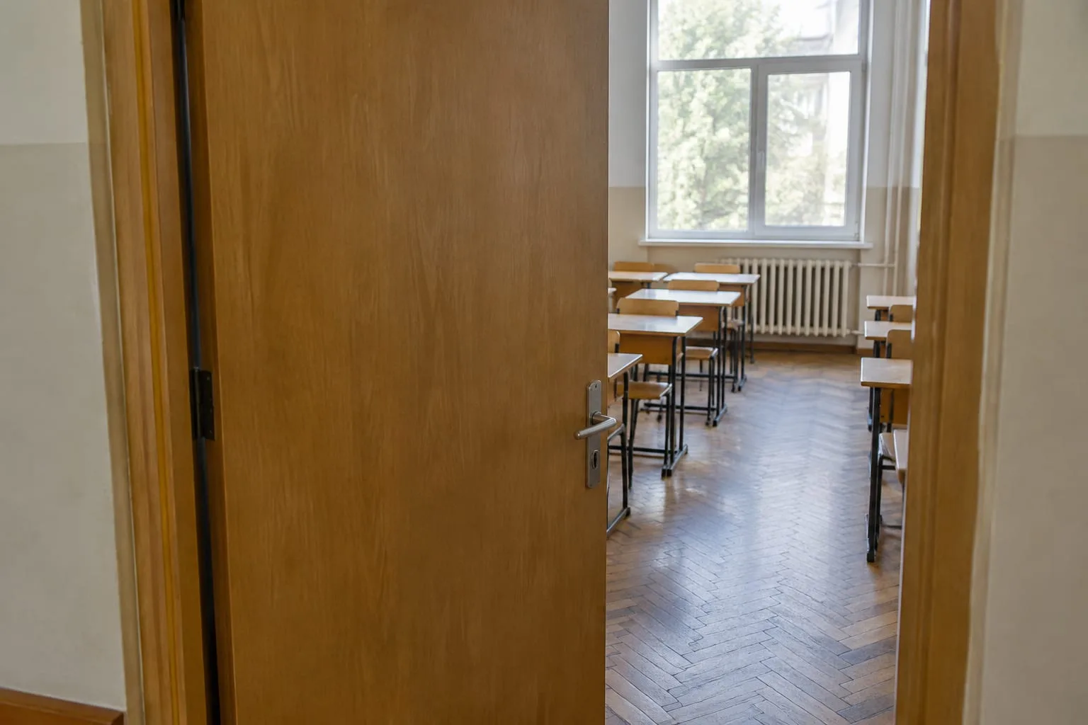 Sală de clasă goală