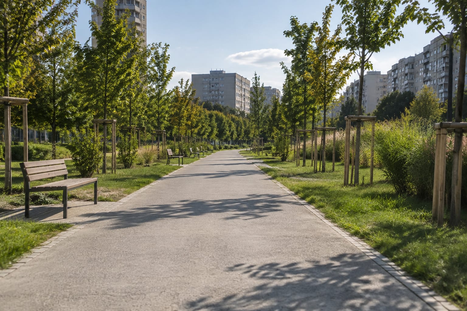 Noua zonă din Parcul Liniei