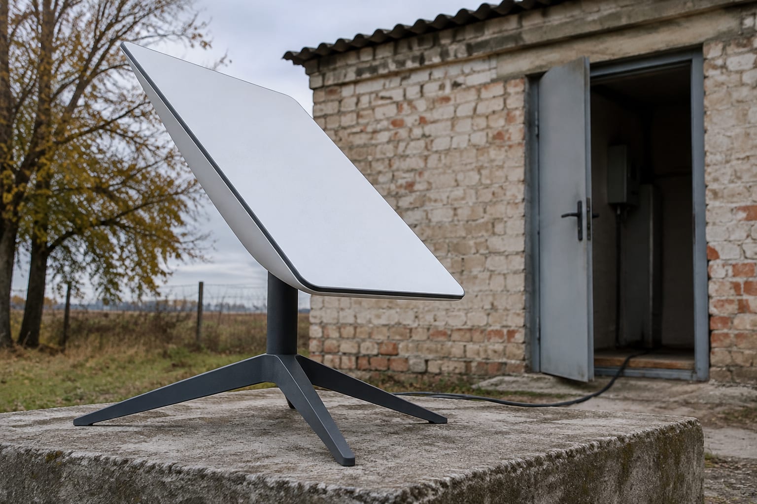 Terminal de internet prin satelit